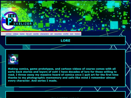 lore screenshot