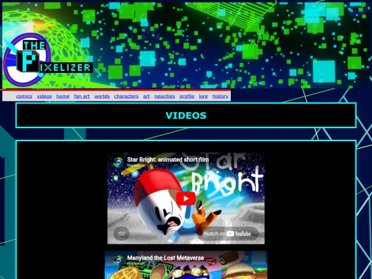 videos screenshot