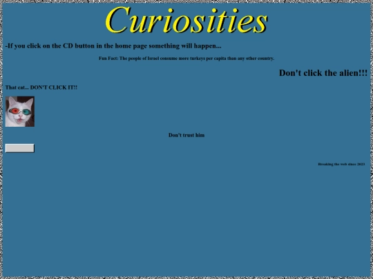 Curiosities screenshot