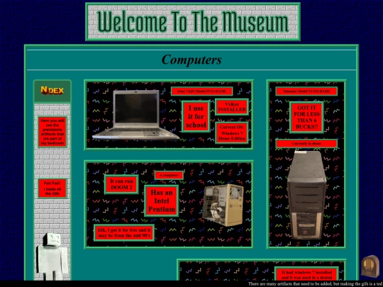 artifacts screenshot