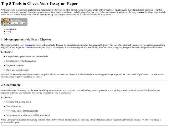index screenshot