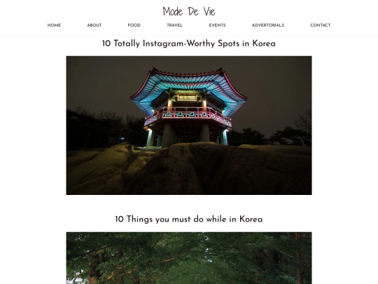 travel screenshot