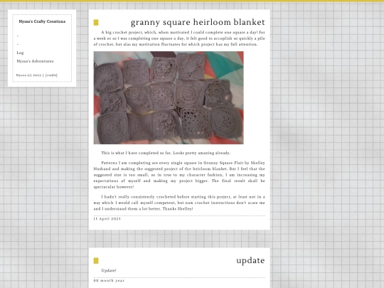 GrannyHeirloomBlanket screenshot