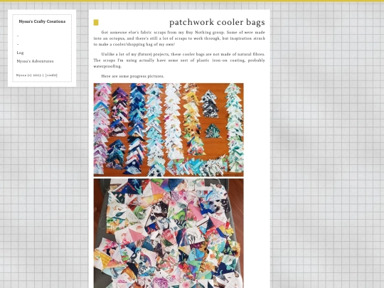 PatchworkCoolerBags screenshot