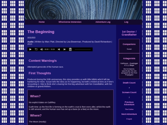TheBeginning screenshot