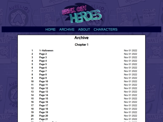 Website/archive screenshot