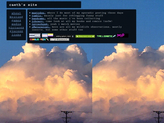 links screenshot