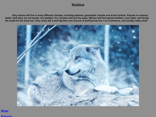 gillespie_website_habitat screenshot