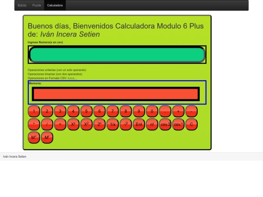 calculadora screenshot