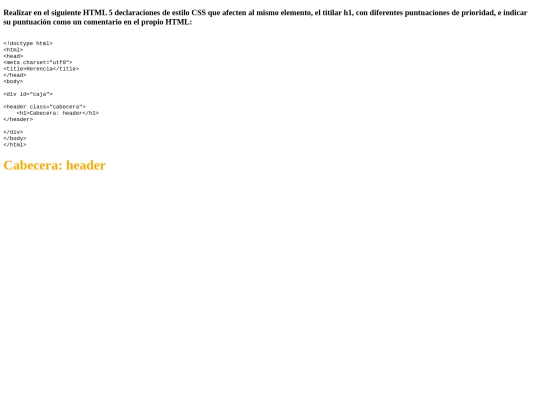 ejerciciocabecera screenshot