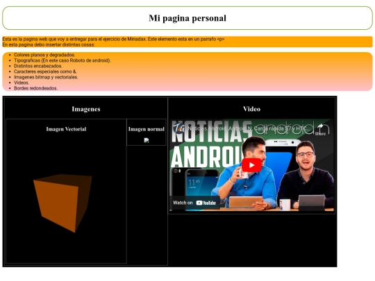 Pagina personal de Luis Ortega screenshot