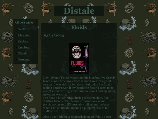 distale screenshot