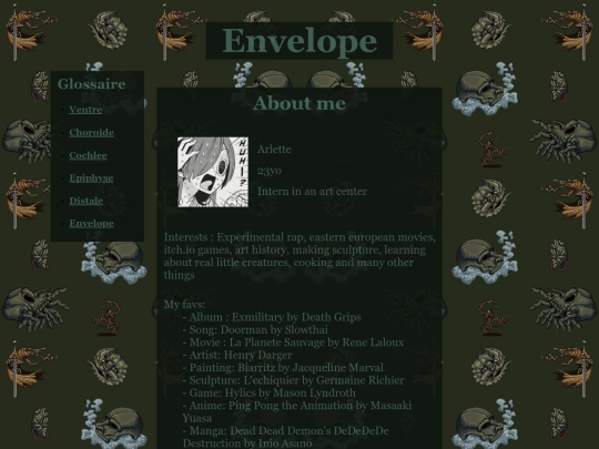 envelope screenshot