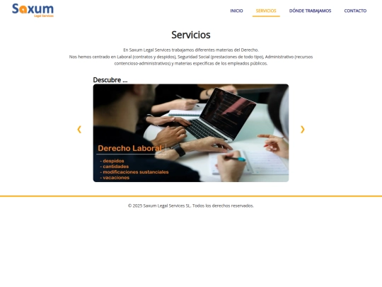 servicios screenshot