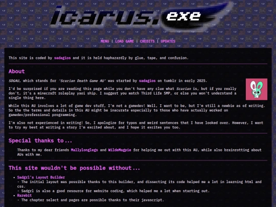 credits screenshot