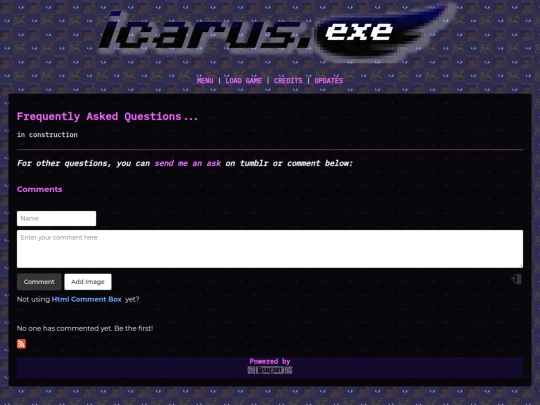 faq screenshot