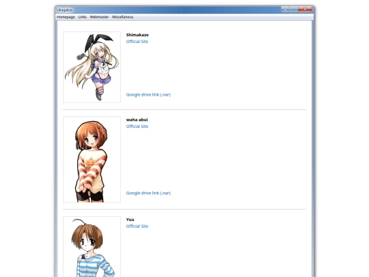 ukagaka2 screenshot