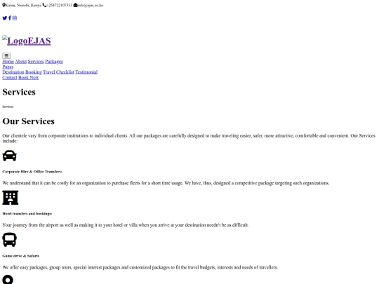 service screenshot