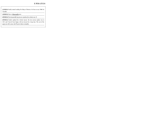 updates screenshot
