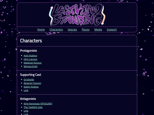 characters screenshot