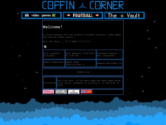 eastereggs/coffinindex screenshot