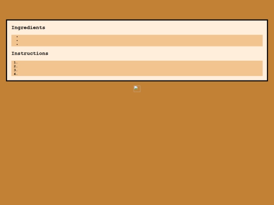 Index Destinations/Food Destinations/Recipe_Template screenshot