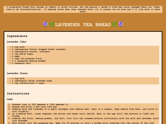 Index Destinations/Food Destinations/lavender-bread screenshot