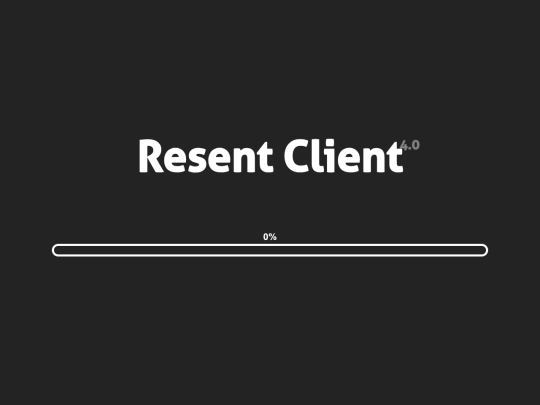 clients/Resent Client screenshot