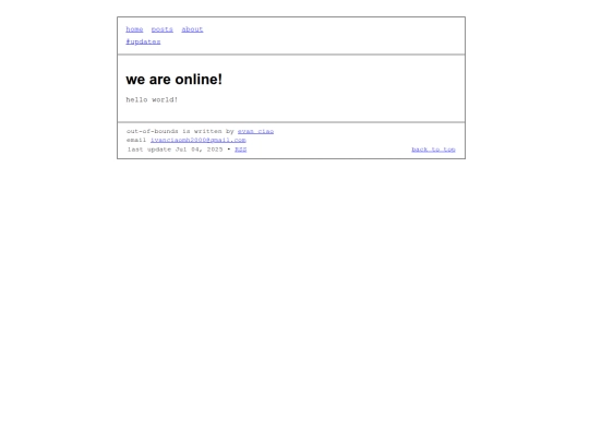 minifeeds/updates/launch screenshot