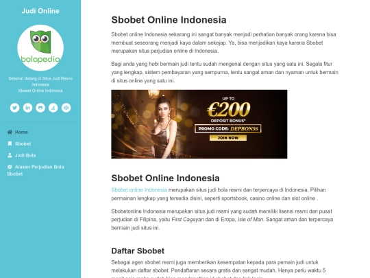sbobet screenshot