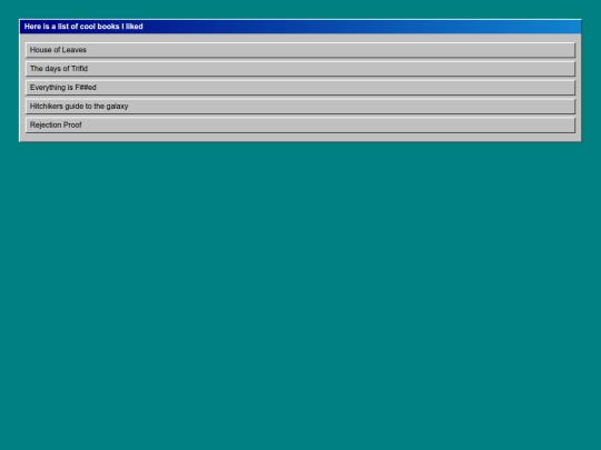 books screenshot