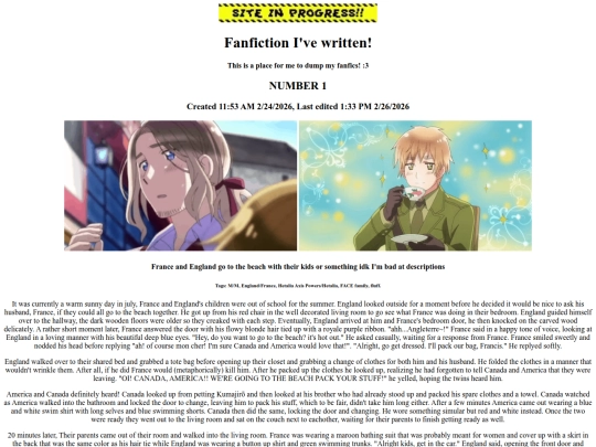 fanfiction screenshot