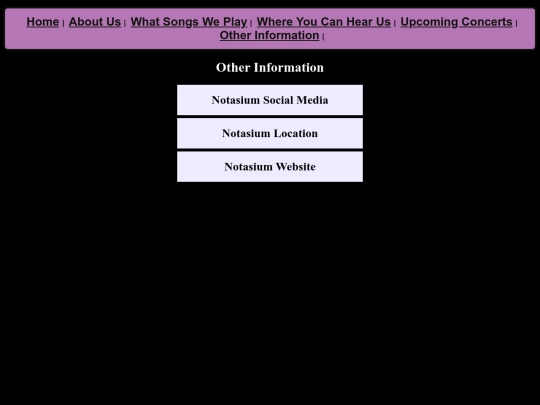 OtherInformation screenshot
