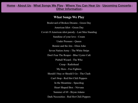 WhatSongsWePlay screenshot