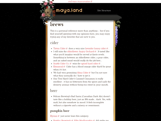 alcohol/brews screenshot