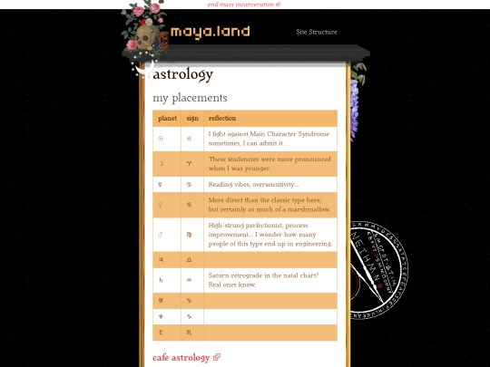 astrology screenshot
