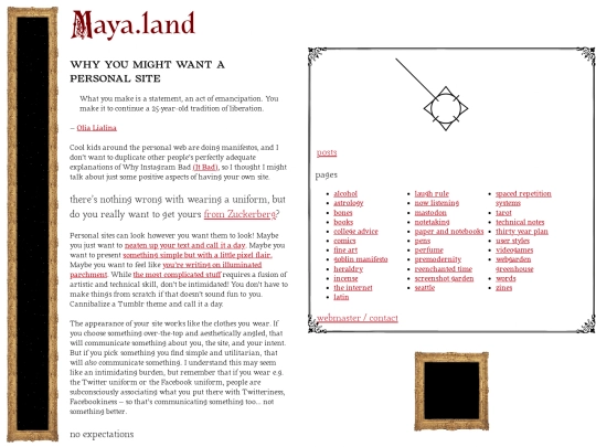 internet/personal-site screenshot