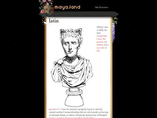 latin screenshot