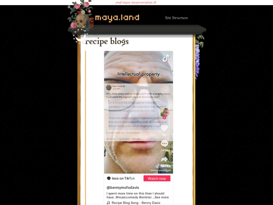 recipe-blogs screenshot