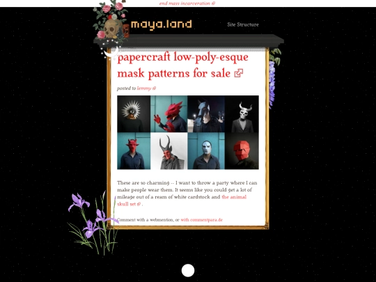 responses/2021/09/14/papercraft-low-poly-esque-mask-patterns-for-sale screenshot