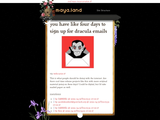 responses/2022/04/29/like-four-days-dracula-email screenshot