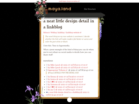 responses/2022/07/22/some-bits-nelsons-linkblog screenshot