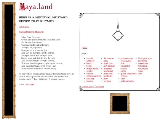 responses/2024/12/02/medieval-mustard-recipe-rhymes screenshot