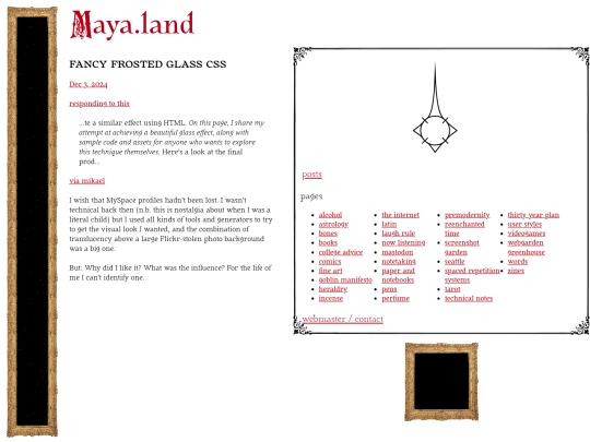 responses/2024/12/03/frosted-glass-css screenshot