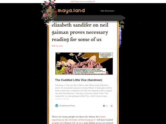 responses/2025/03/25/neil-gaiman-elizabeth-sandifer screenshot