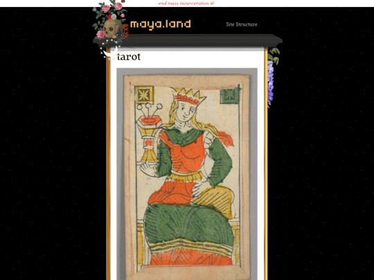 tarot screenshot