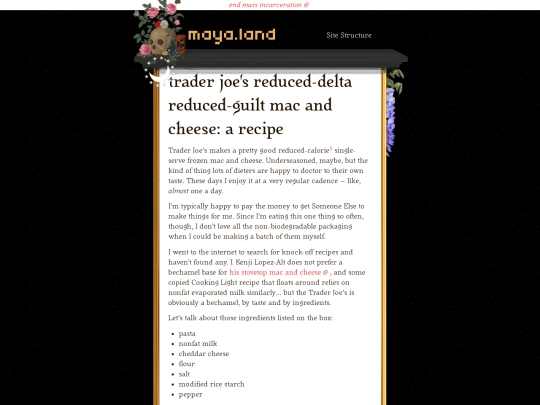 trader-joes-reduced-delta-reduced-guilt-mac-and-cheese screenshot