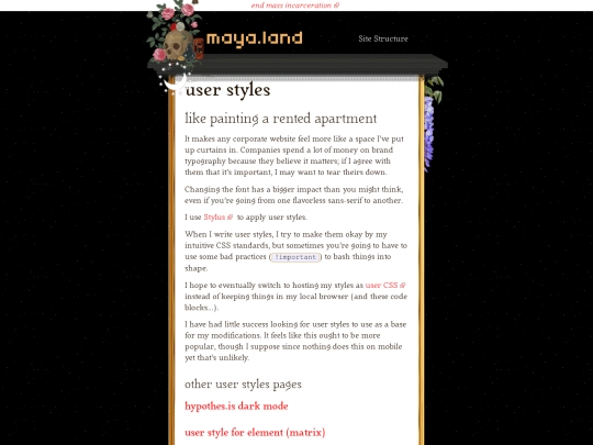 user-styles screenshot