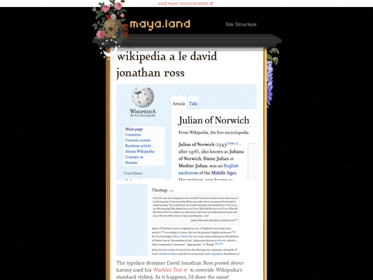user-styles/wikipedia screenshot
