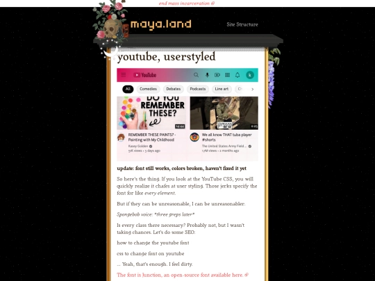 user-styles/youtube screenshot